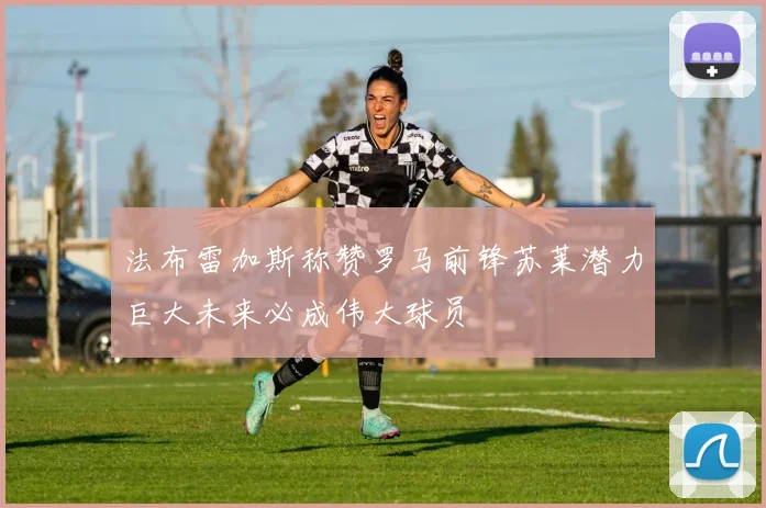 法布雷加斯称赞罗马前锋苏莱潜力巨大未来必成伟大球员