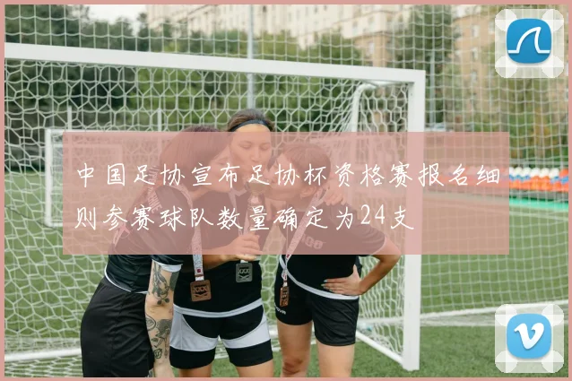 中国足协宣布足协杯资格赛报名细则参赛球队数量确定为24支